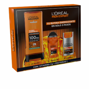 Kosmetik sæt til kvinder L'Oreal Make Up MEN EXPERT HYDRA ENERGETIC 3 Dele