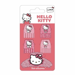 Hårklemmer Hello Kitty Pink