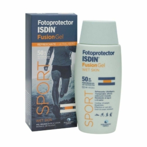 Solbeskyttelse - gel Isdin 690018548 Spf 50+ 100 ml 3 Dele